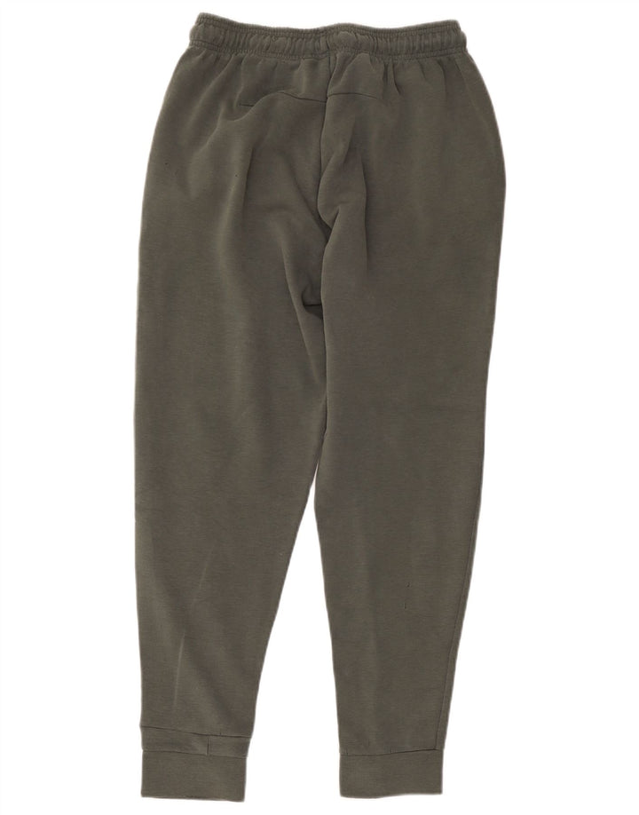 Adidas Mens Calças de Treino Médio Algodão Cáqui