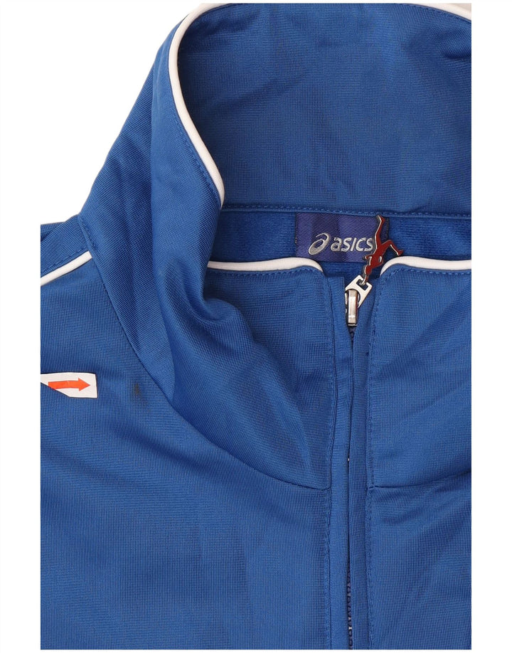 ASICS Mens Treino Top Jacket 2XL Azul Poliéster