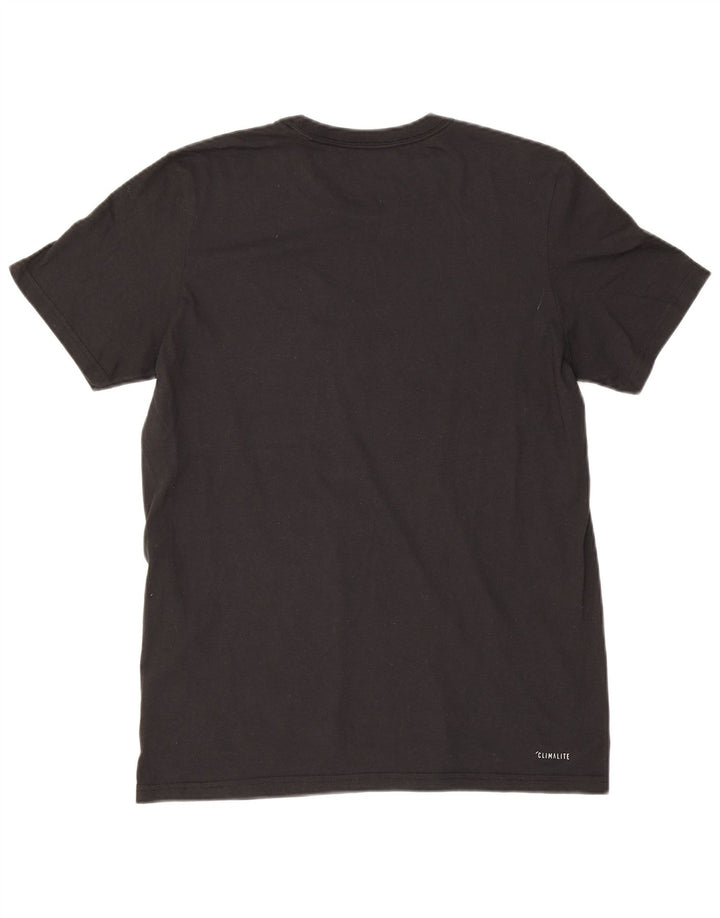 Adidas Mens Orlando Graphic Camiseta Top Médio Preto Poliéster