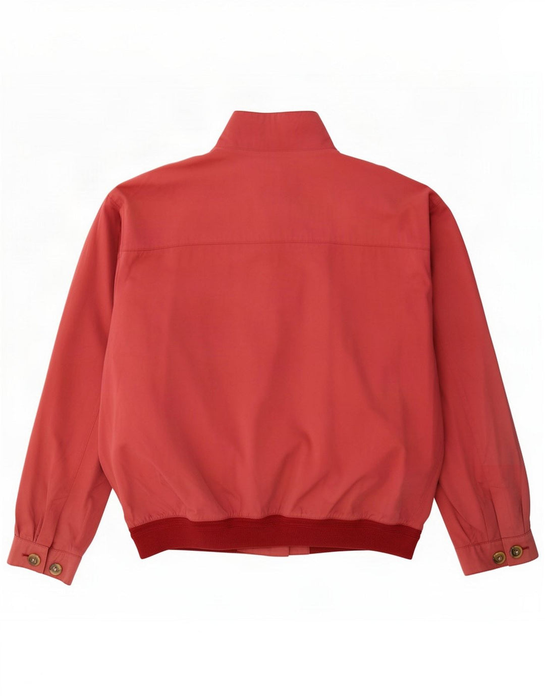 Aigner Mens Bomber Jacket IT 52 XL Poliéster Vermelho