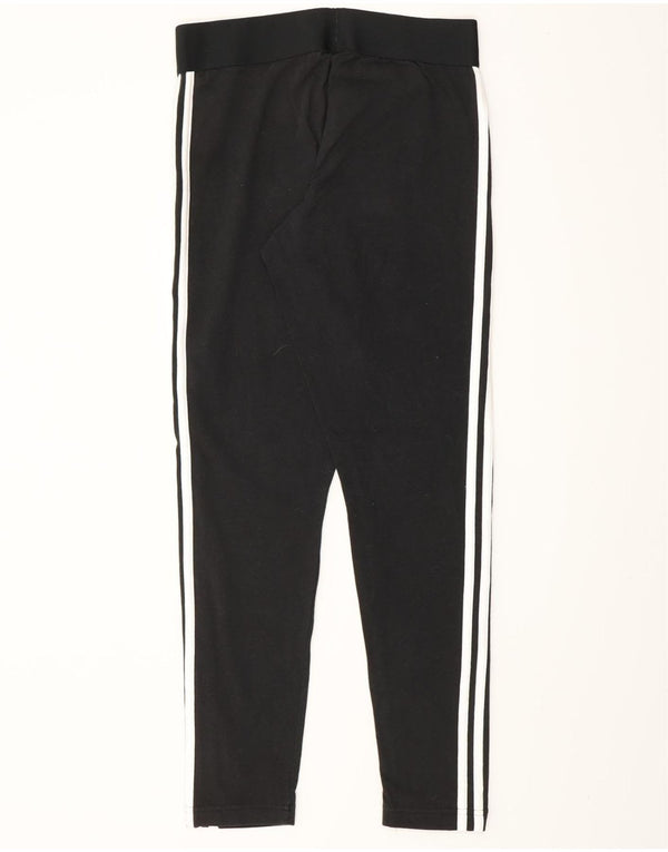 Leggings Adidas Femininas UK 12/14 Médio Algodão Preto