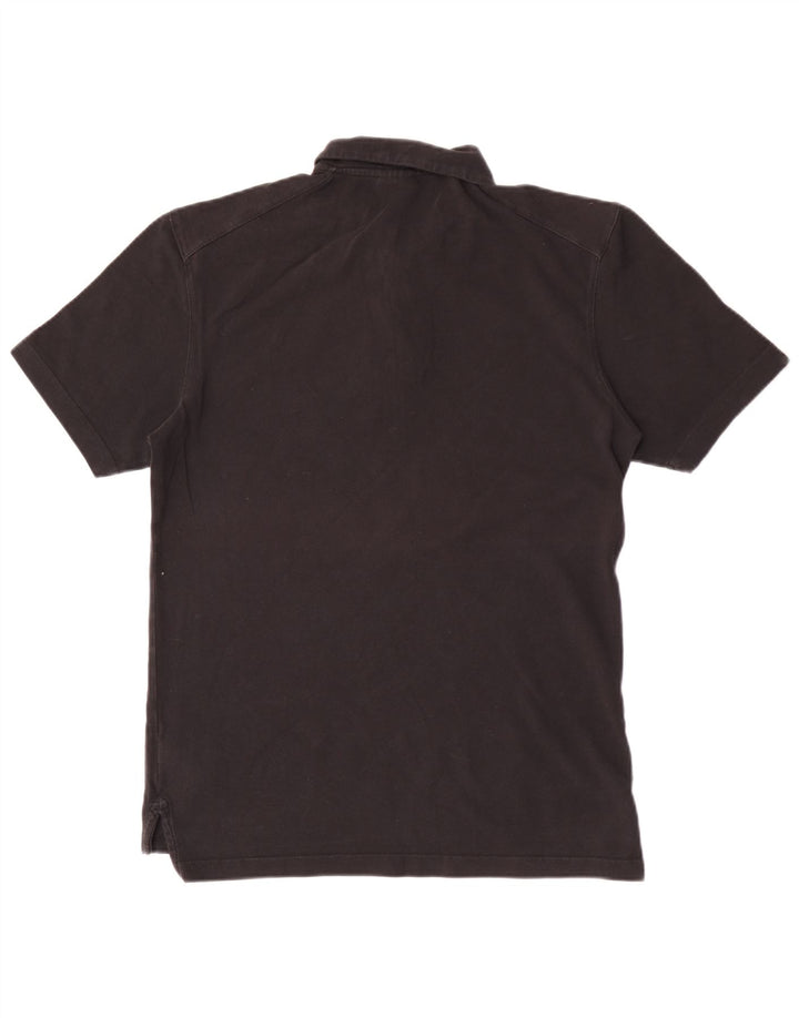 Camisa polo masculina Reebok médio algodão preto