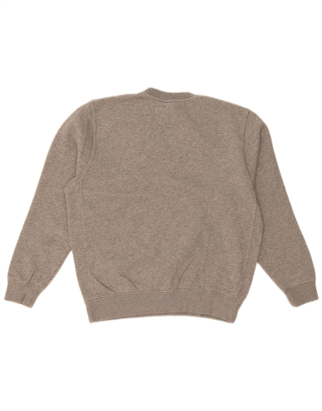 NIKE Mens Moletom Jumper Pequeno Algodão Cinza