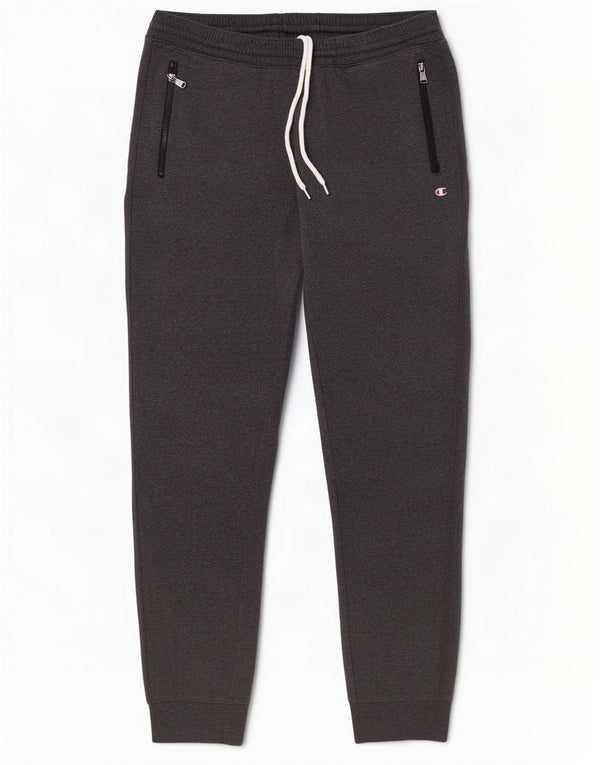 Calça de treino feminina Champion Joggers UK 14 grande cinza