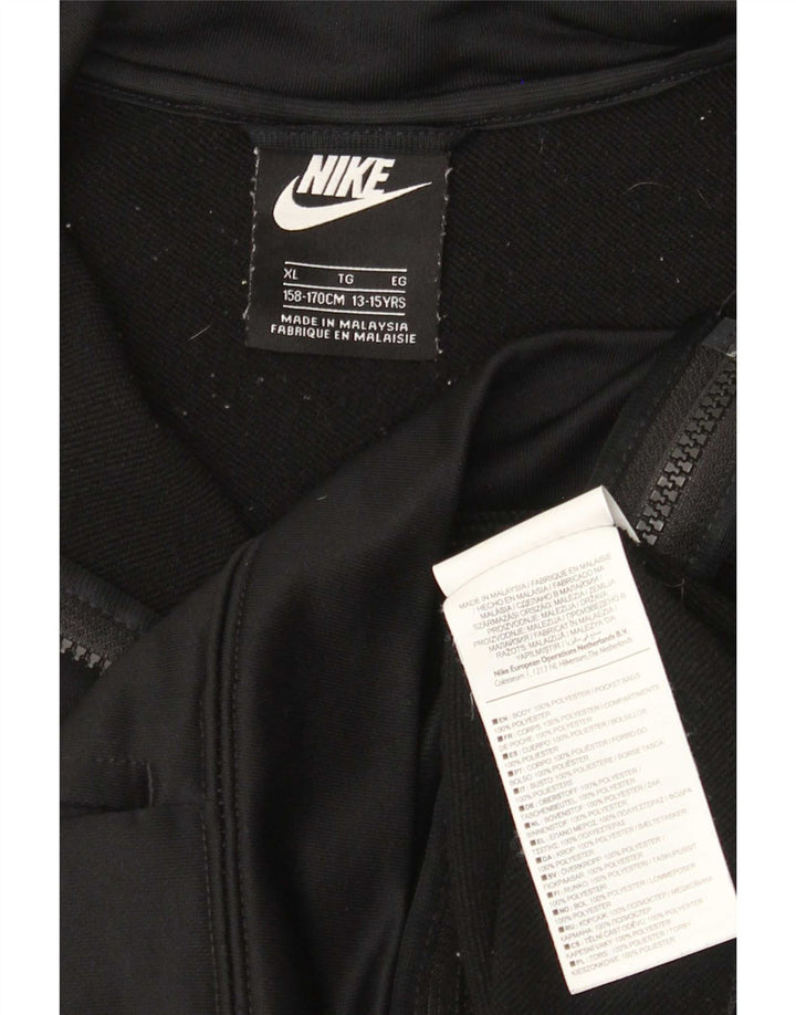 Jaqueta Nike Boys Tracksuit Top 13-14 Anos XL Preto Poliéster