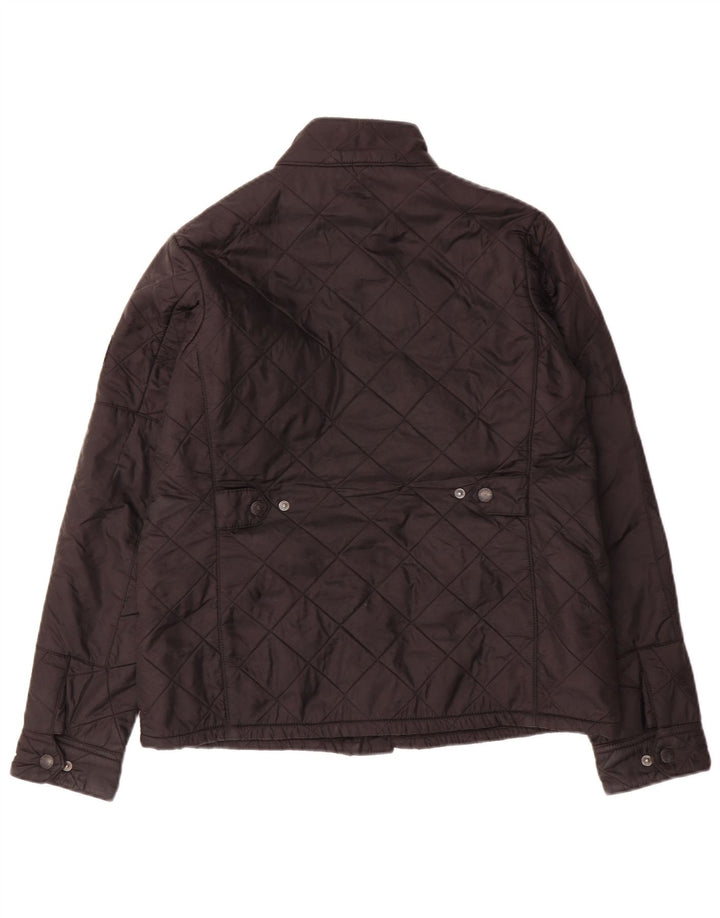 Jaqueta acolchoada Barbour Boys 12-13 anos XL preta poliamida