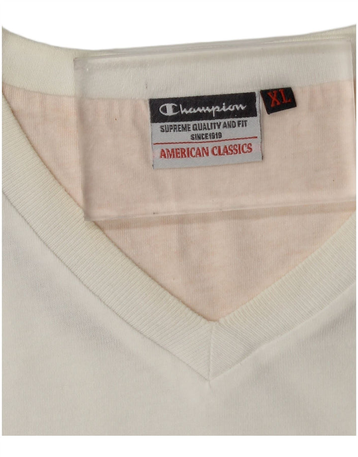 Camiseta masculina Champion XL branca