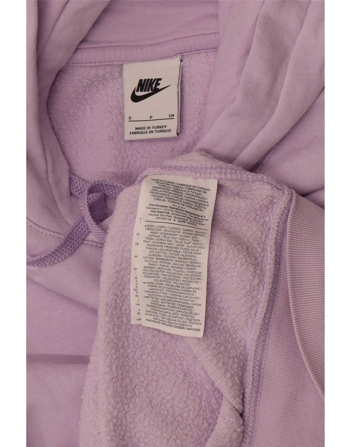 Nike Mens Hoodie Jumper Pequeno Algodão Roxo