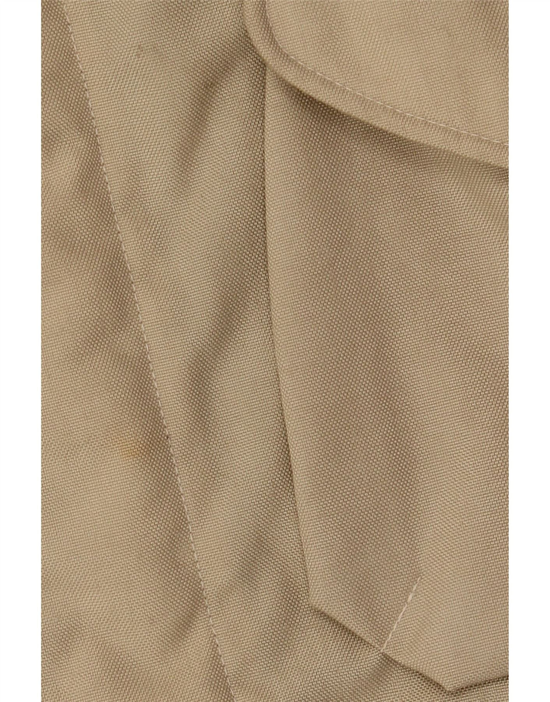 Jaqueta corta-vento masculina Murphy & Nye Reino Unido 38 nylon bege médio