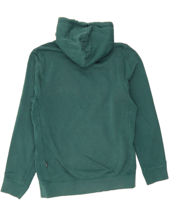 NIKE Mens Graphic Hoodie Jumper Small Green Cotton Vintage Nike and Second-Hand Nike from Messina Hembry 