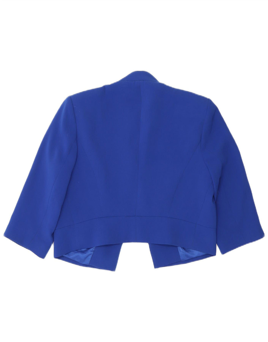 Jaqueta Bolero Feminina Hobbs Manga 3/4 Reino Unido 12 Poliéster Azul Médio