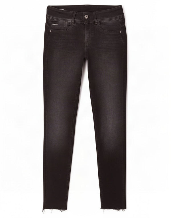 G-Star Feminino Lynn Skinny Jeans W30 L30 Preto
