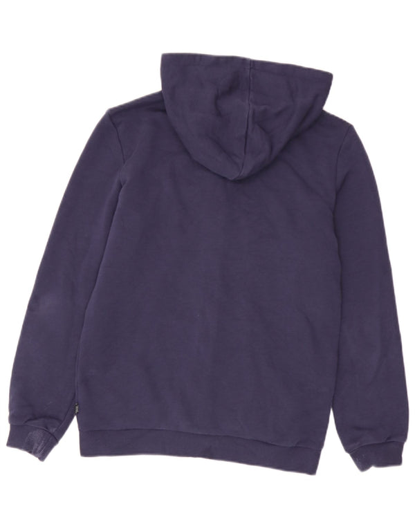 Suéter Puma Boys Graphic Zip com capuz 13-14 anos azul marinho algodão