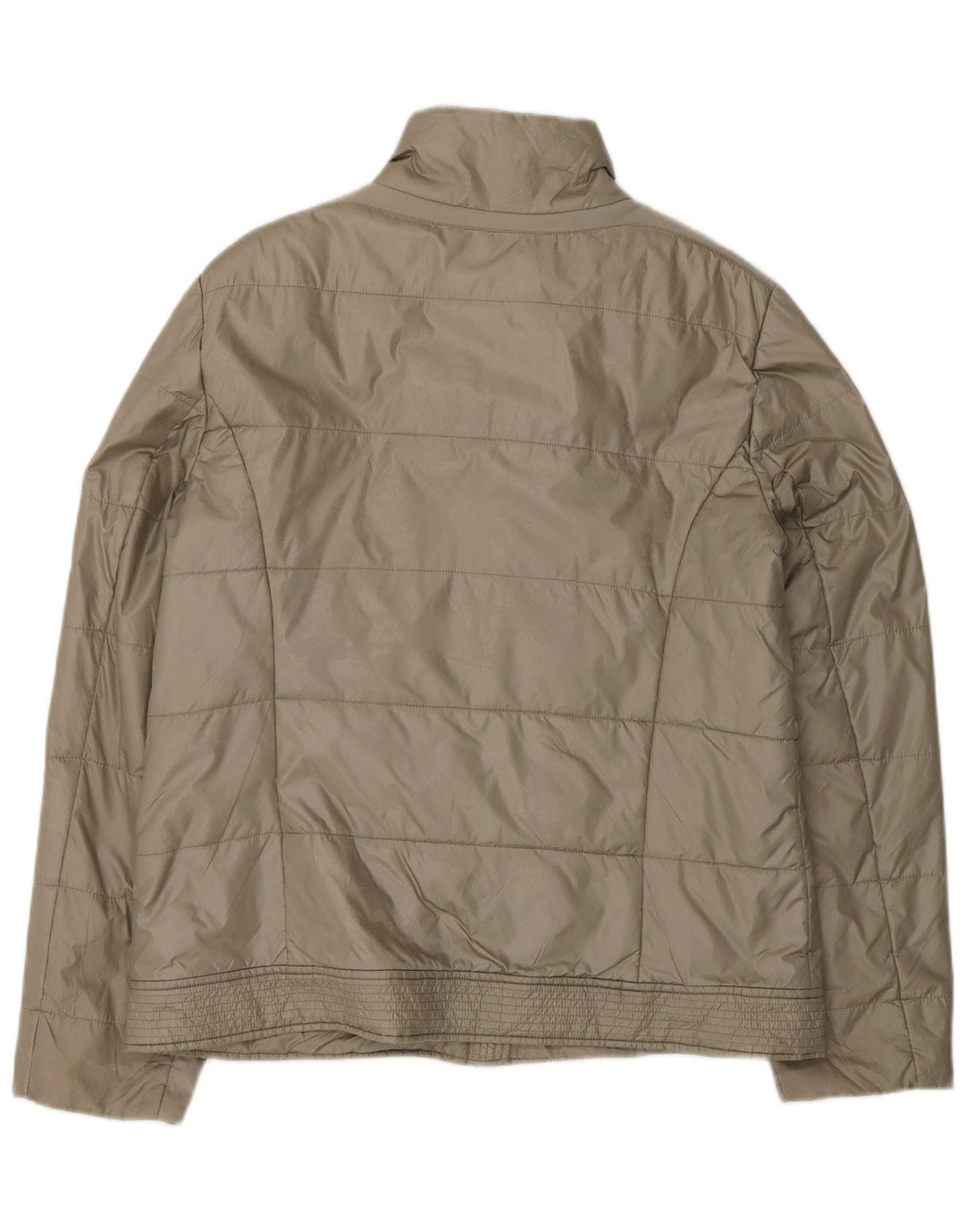 Jaqueta Geox Feminina Respira Acolchoada UK 14 Grande Poliamida Cinza