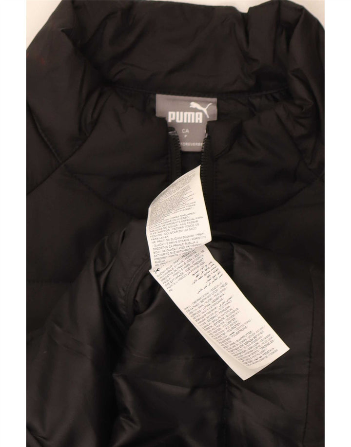 Colete acolchoado masculino Puma UK 36 pequeno poliéster preto
