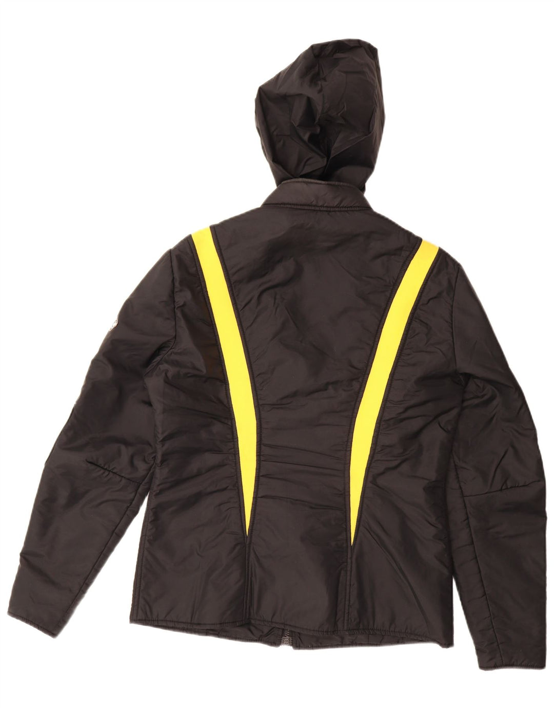 Jaqueta masculina com capuz Racer La Font UK 38 poliamida colorblock preta média