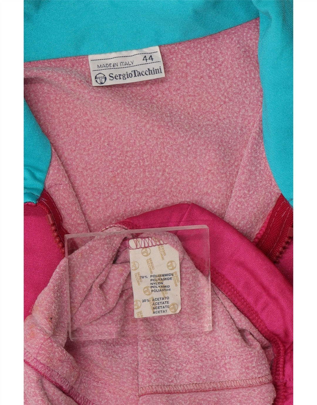 SERGIO TACCHINI Fato de treino feminino completo IT 44 Medium Pink Colourblock