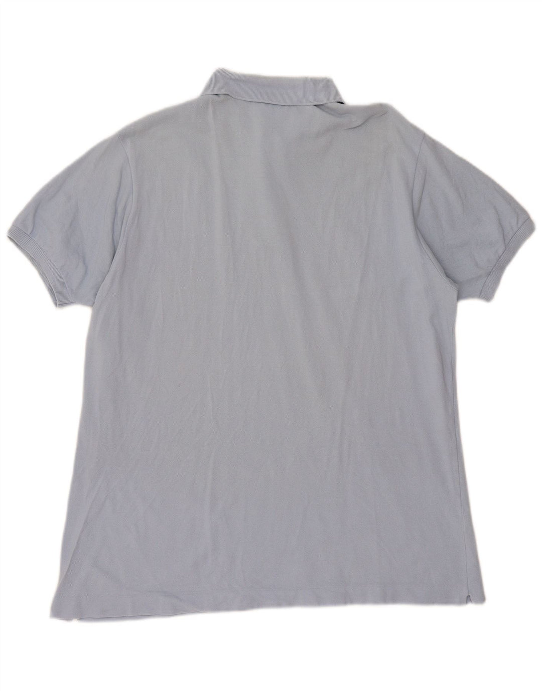 Camisa polo masculina LACOSTE tamanho 7 2XL algodão azul