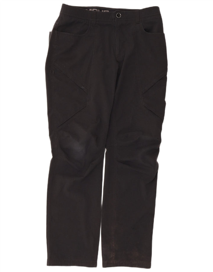 Under Armour Mens Loose Fit Calças W34 L32 Poliéster Preto