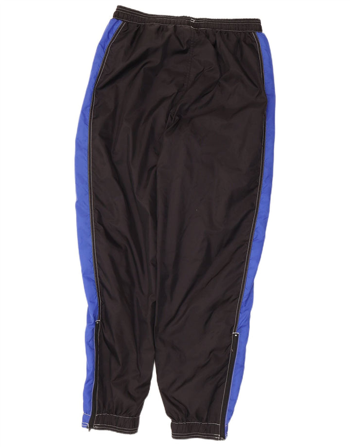 Calça esportiva masculina Puma Joggers médio preto colorblock poliamida