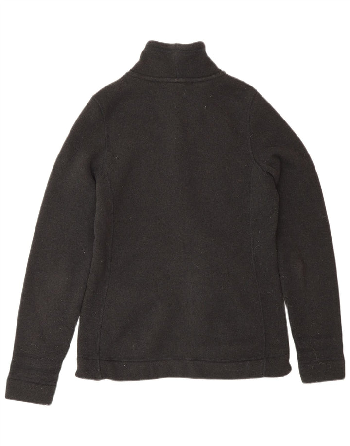 Jaqueta de treino feminina The North Face UK 12 poliéster preto médio
