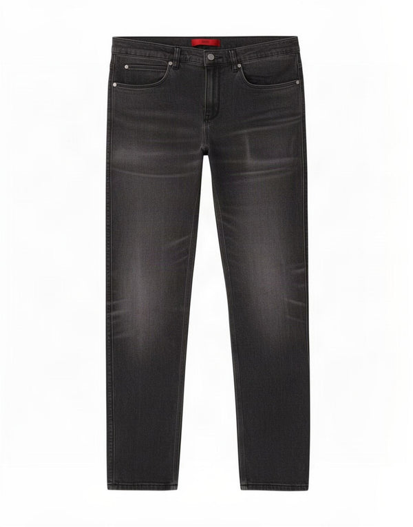 Hugo Boss Masculino Slim Jeans W31 L32 Cinza Algodão