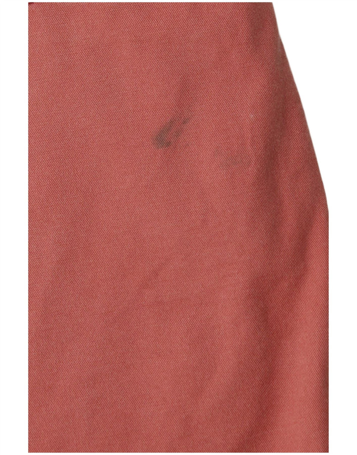 LEVI'S Mens Chino Shorts Médio W32 Algodão Vermelho