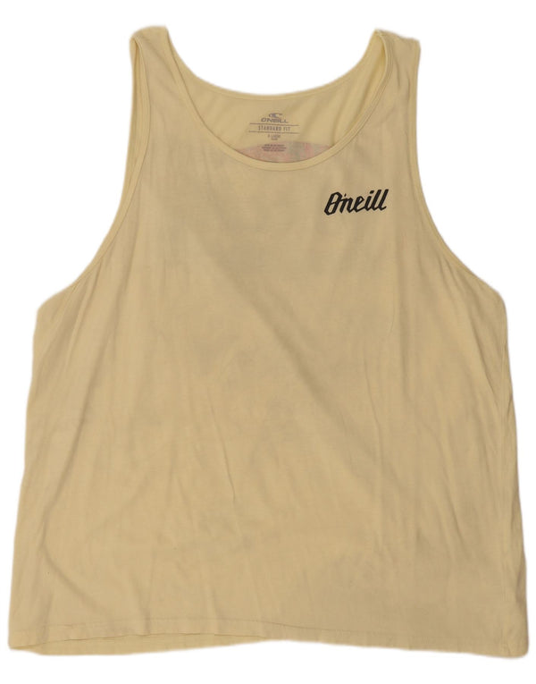 Colete feminino O'Neill com ajuste padrão e algodão amarelo XL