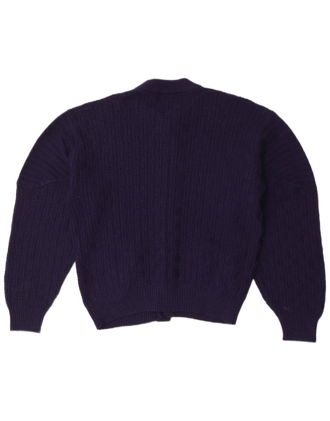 Suéter cardigã masculino Niki Line grande azul marinho