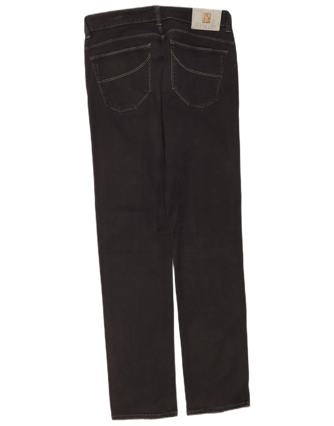 SIVIGLIA Mens Jeans Slim W32 L32 Algodão Preto