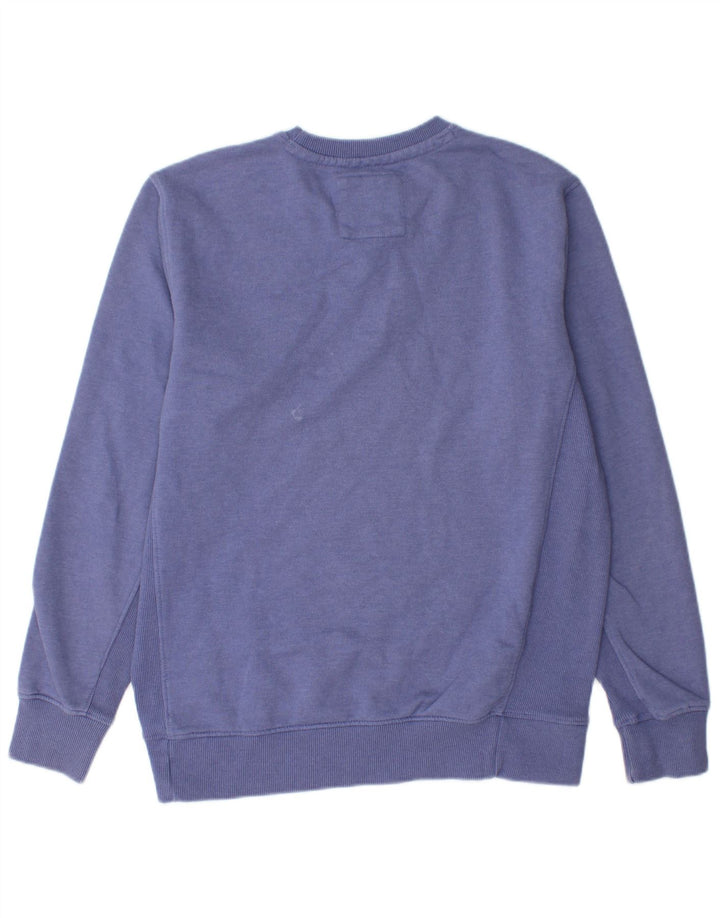 CREW CLOTHING Suéter masculino de algodão roxo médio