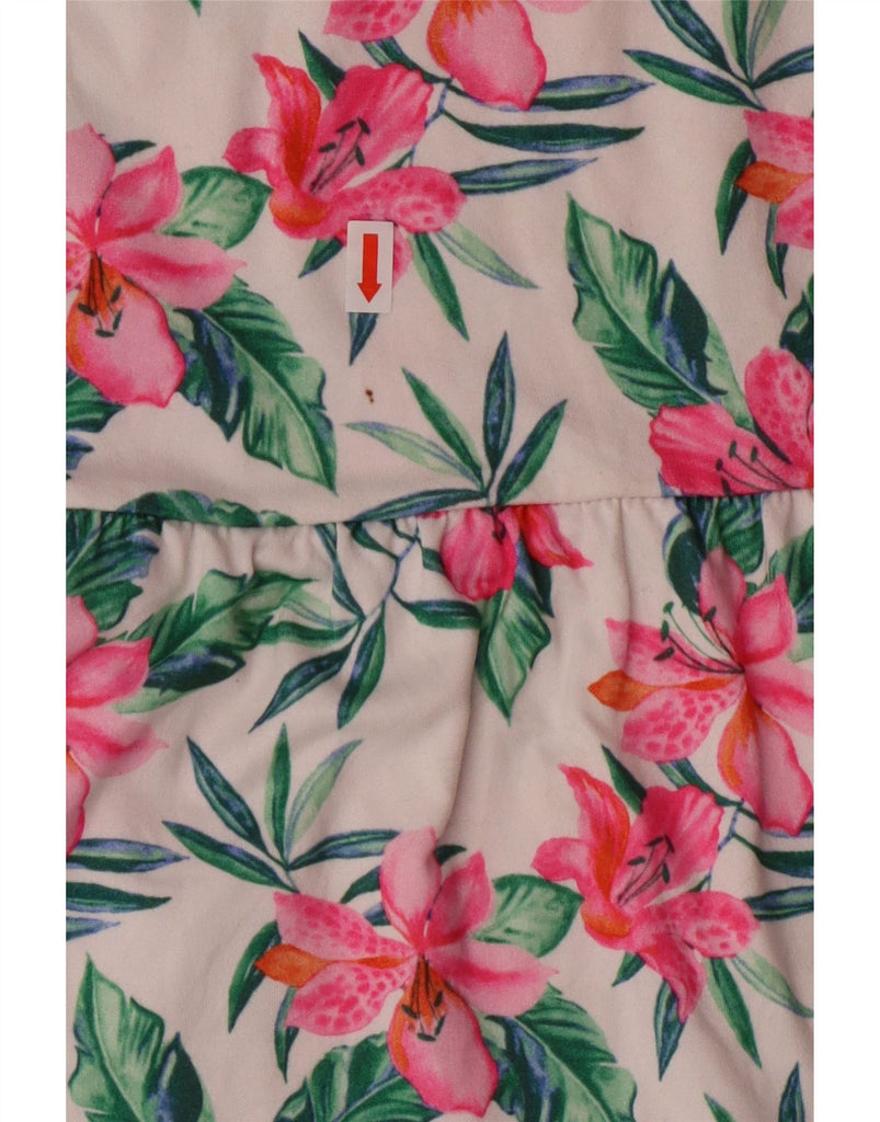 TOMMY BAHAMA Girls Sundress 7-8 Years White Floral Polyester Vintage Tommy Bahama and Second-Hand Tommy Bahama from Messina Hembry 