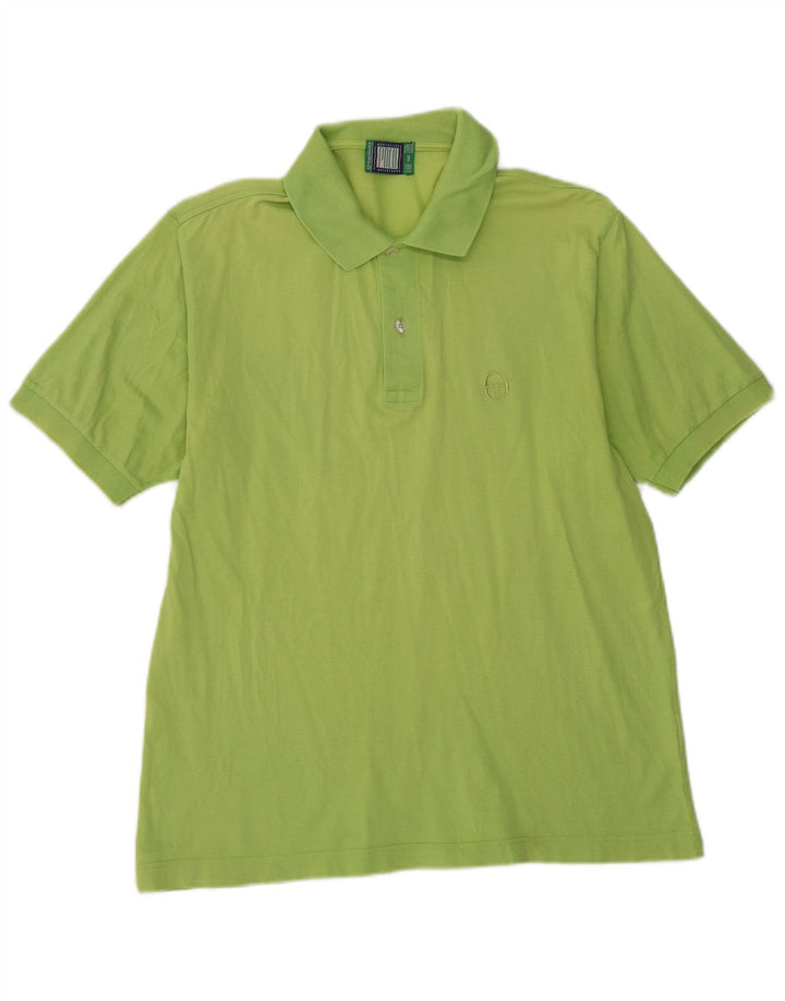SERGIO TACCHINI Camisa pólo masculina pequena verde
