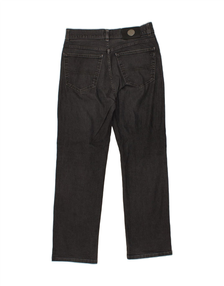 TRUSSARDI JEANS Womens Straight Jeans W29 L28 Grey Cotton Vintage Trussardi Jeans and Second-Hand Trussardi Jeans from Messina Hembry 