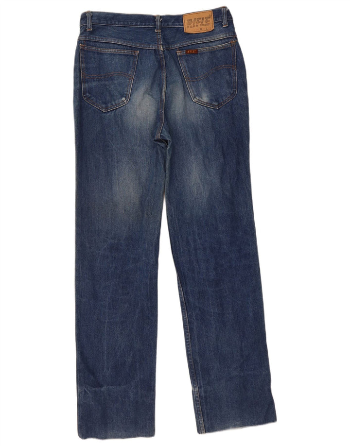 RIFLE Jeans retos femininos W34 L31 algodão azul