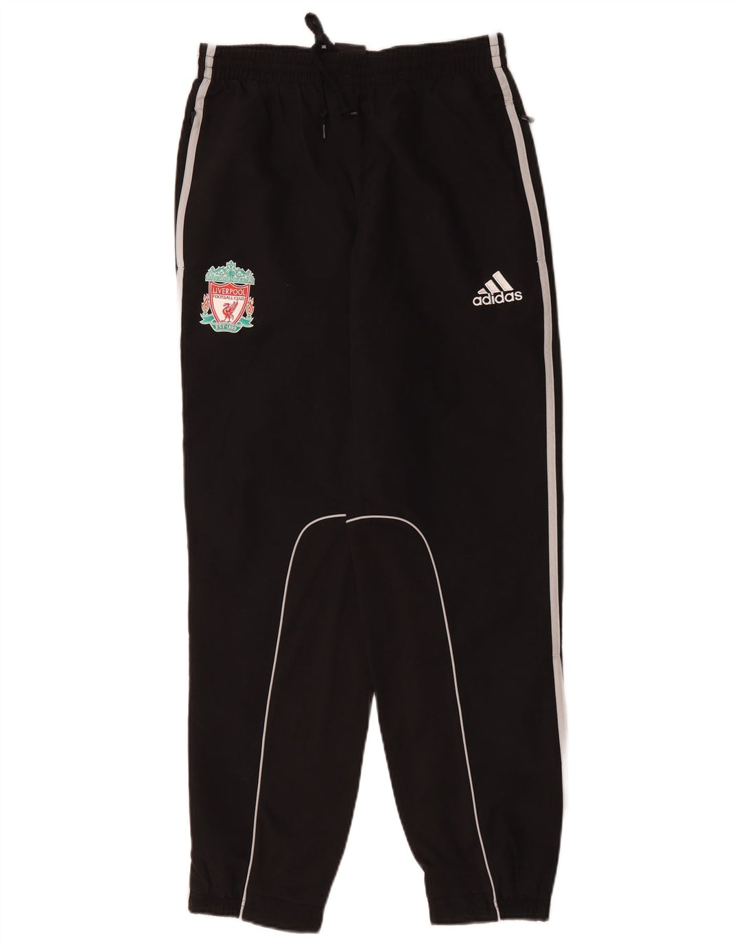 Calça Adidas Mens Liverpool Treino Joggers Médio Preto Poliéster