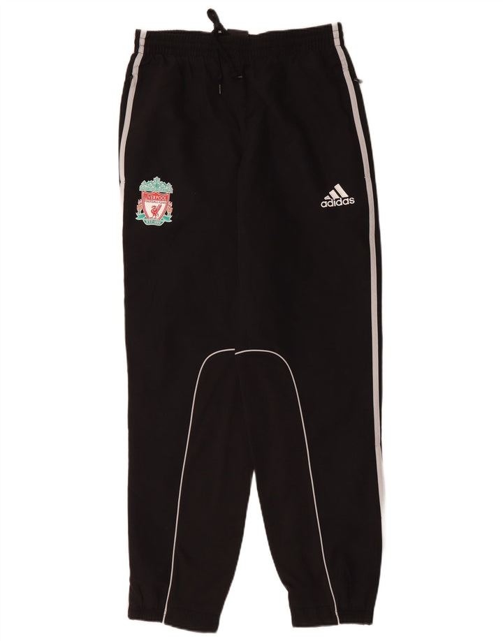 Calça Adidas Mens Liverpool Treino Joggers Médio Preto Poliéster