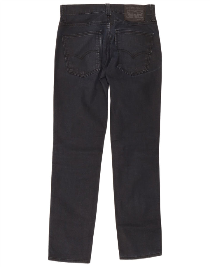 Levi's Masculino 511 Slim Jeans W28 L32 Azul Marinho Algodão