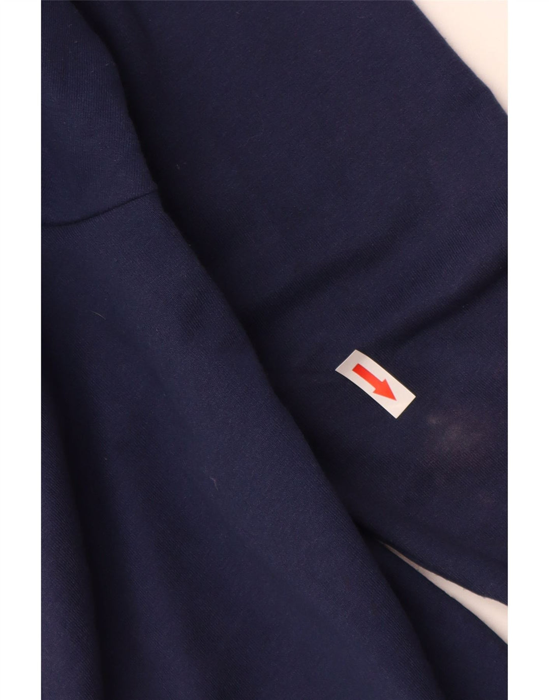 Suéter masculino KAPPA com capuz e zíper gráfico grande algodão azul marinho