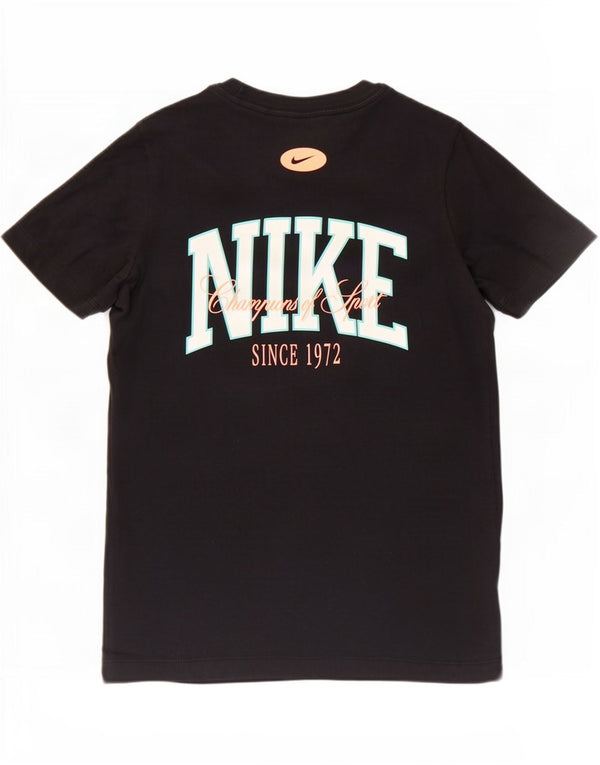 Camiseta Nike Feminina Graphic Top UK 14 Grande Preto