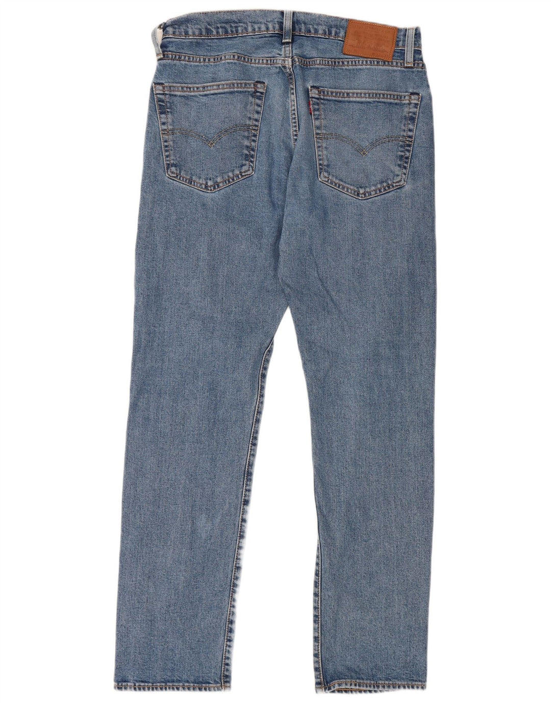 Levi's Masculino 502 Straight Jeans W32 L32 Azul Algodão