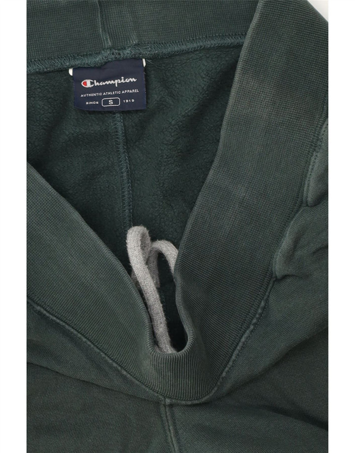 CHAMPION Calça de treino masculina gráfica joggers pequena verde