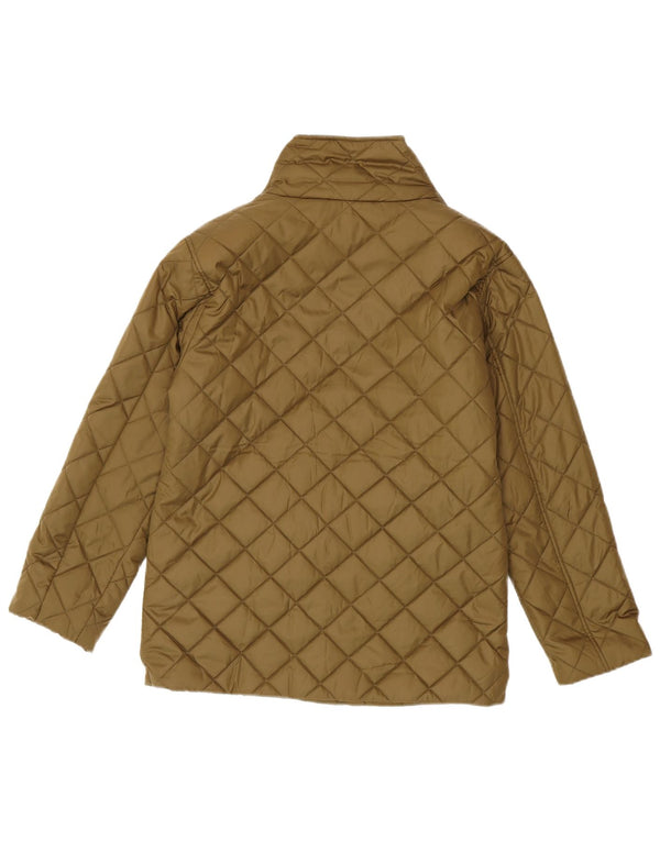 Jaqueta acolchoada superdimensionada feminina Gant Reino Unido 6 XS cáqui