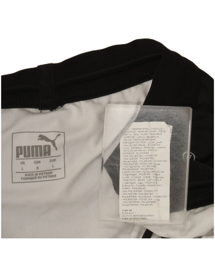 Puma Mens BVB Dortmund Sport Shorts Grande Poliéster Preto