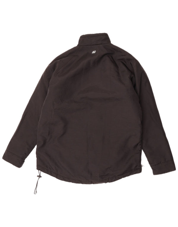 Ellesse Womens Oversized Anorak Jacket UK 10 Pequeno Poliéster Preto