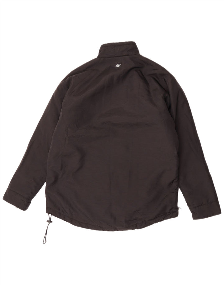Ellesse Womens Oversized Anorak Jacket UK 10 Pequeno Poliéster Preto
