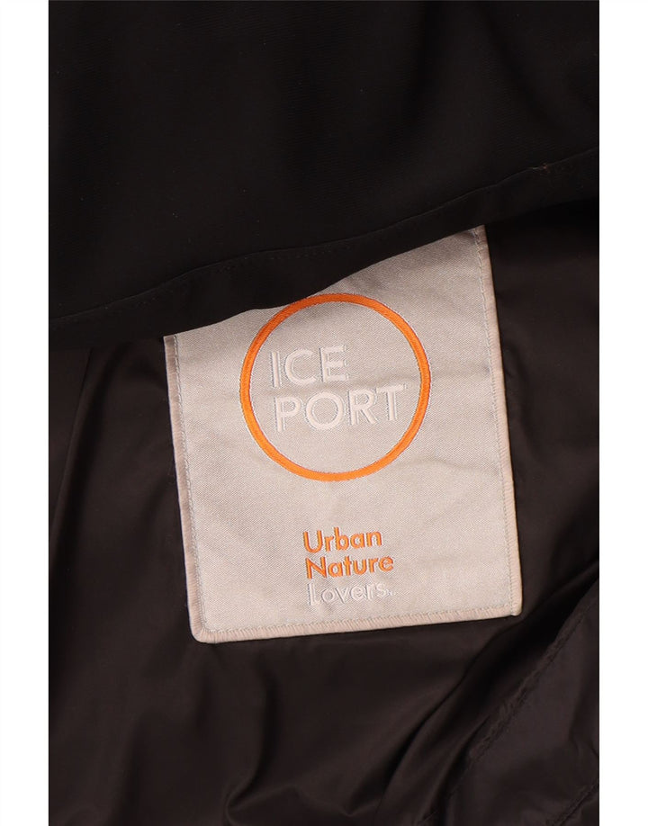 Casaco acolchoado feminino ICEPORT UK 18 XL preto