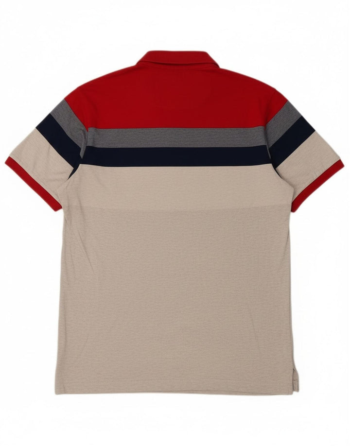 Camisa polo masculina Superdry XL colorido Colourblock algodão