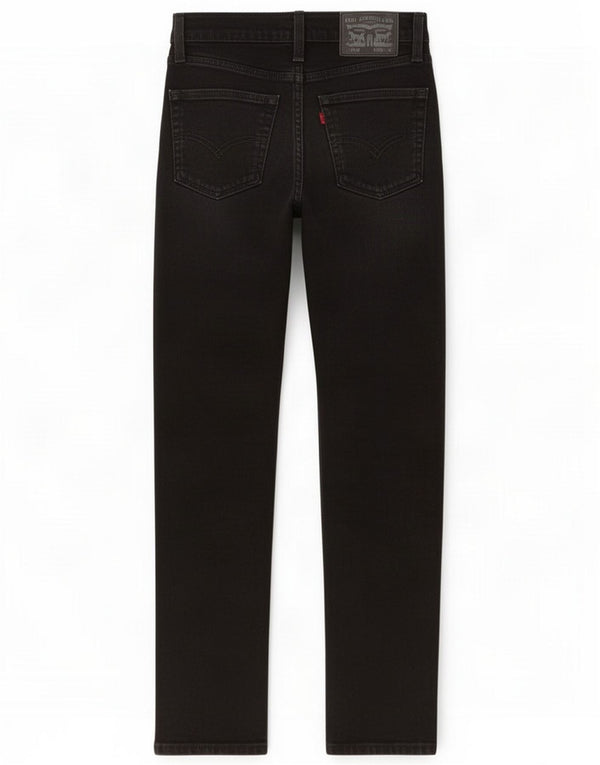 Levi's Mens 510 Skinny Jeans W28 L32 Algodão Preto