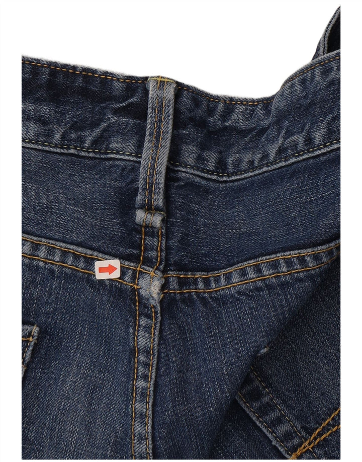 Replay Mens Straight Jeans W38 L28 Azul Algodão